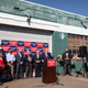 Image for article titled As Trump Refuses to Concede, His Campaign Displays Its Dwindling Relevancy in Parking Lot of a Random Landscaping Company in Philly